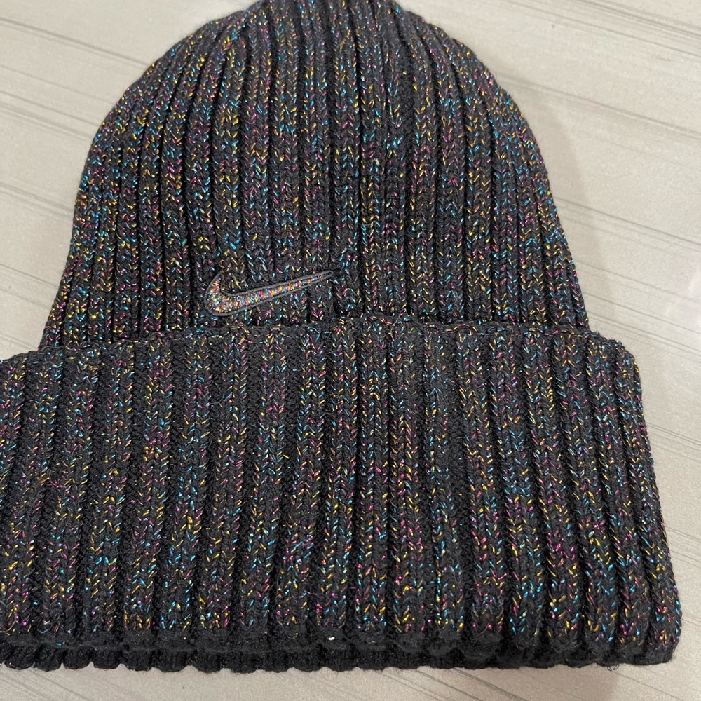 Nike lined black with multicolor shimmer Bernie